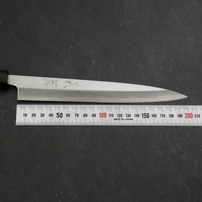 Yanagiba Blue Steel #2 Kasumi Walnut Handle 200mm