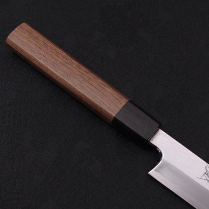 Yanagiba Blue Steel #2 Kasumi Walnut Handle 240mm