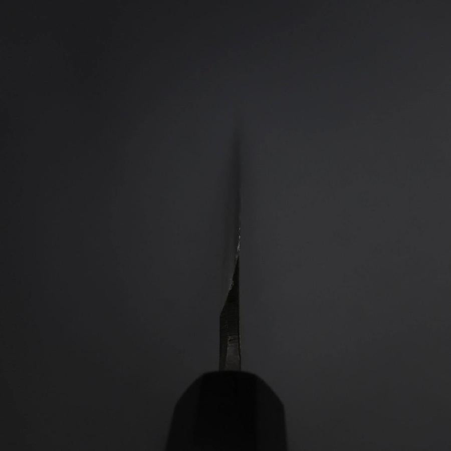 Yanagiba Blue Steel #2 Kurouchi Buffalo Ebony Handle 260mm