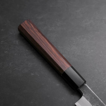Yanagiba Blue Steel #2 Kurouchi Buffalo Wenge Handle 270mm