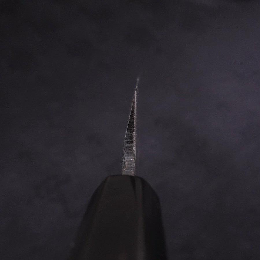 Yanagiba Blue Steel #2 Kurouchi Chokin Sakura-Fuji Buffalo Ebony Handle 270mm