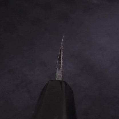 Yanagiba Blue Steel #2 Kurouchi Chokin Sakura-Fuji Buffalo Ebony Handle 270mm