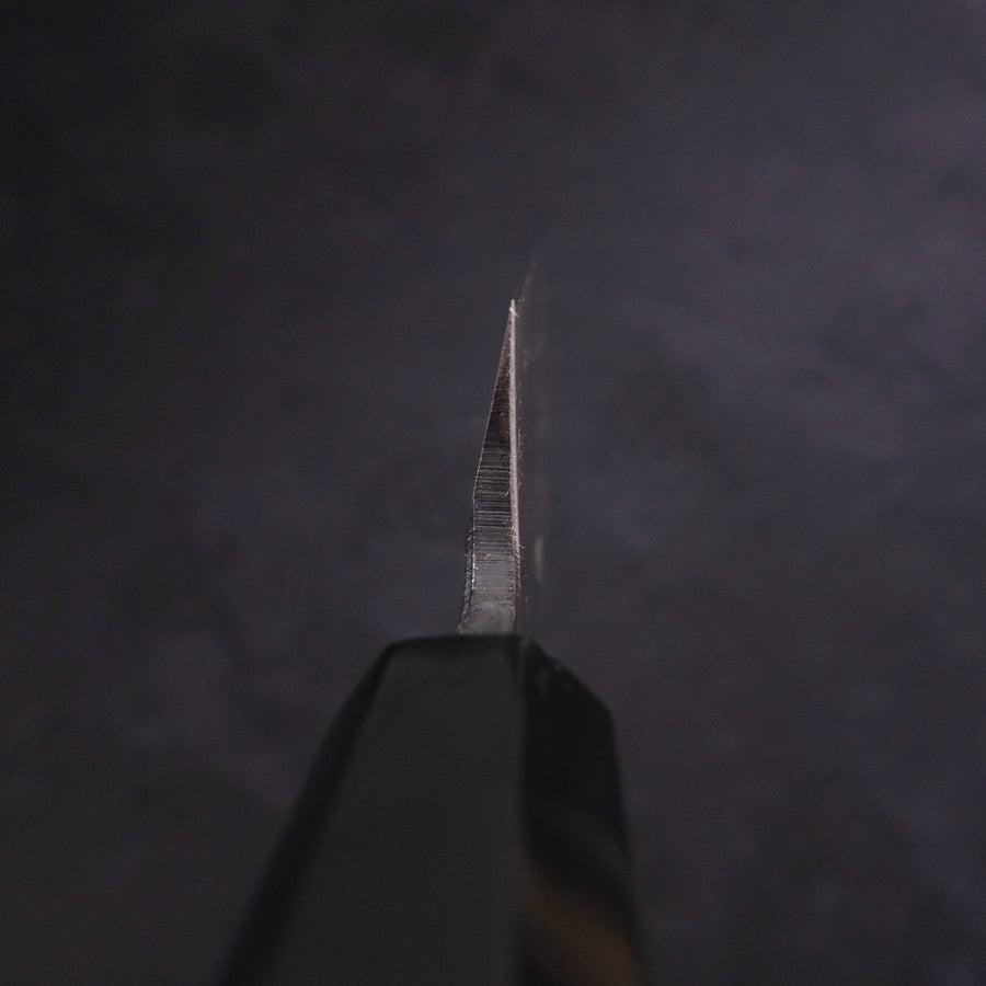 Yanagiba Blue Steel #2 Kurouchi Chokin Sakura-Fuji Buffalo Ebony Handle 300mm