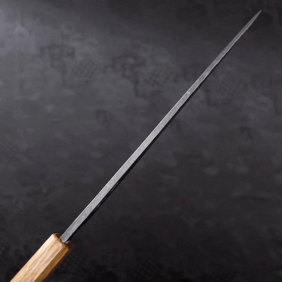 Yanagiba Blue Steel #2 Kurouchi Tsuchime Yaki Urushi Handle 270mm