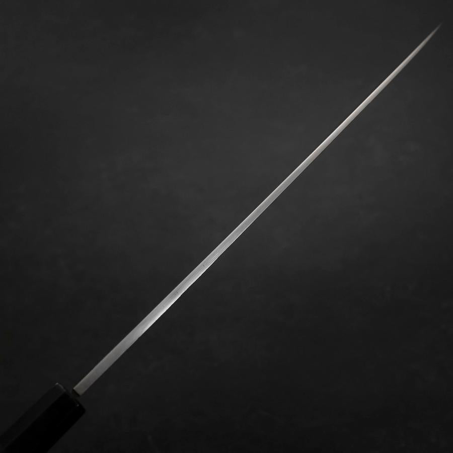 Yanagiba Blue Steel #2 Suminagashi Buffalo Ebony Handle 270mm
