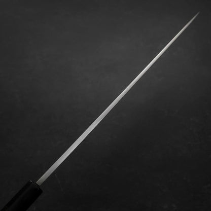 Yanagiba Blue Steel #2 Suminagashi Buffalo Ebony Handle 300mm