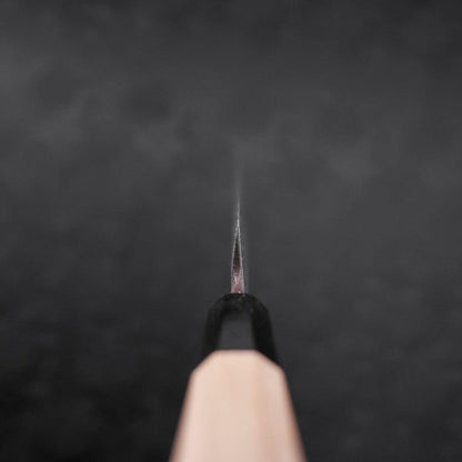 Yanagiba Blue Steel #2 Suminagashi Buffalo Magnolia Handle 260mm