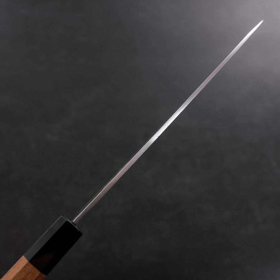 Yanagiba Left Hand AUS-10 Polished Buffalo Teak Handle 210mm