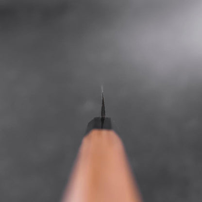 Yanagiba Left Hand AUS-10 Polished Buffalo Teak Handle 240mm