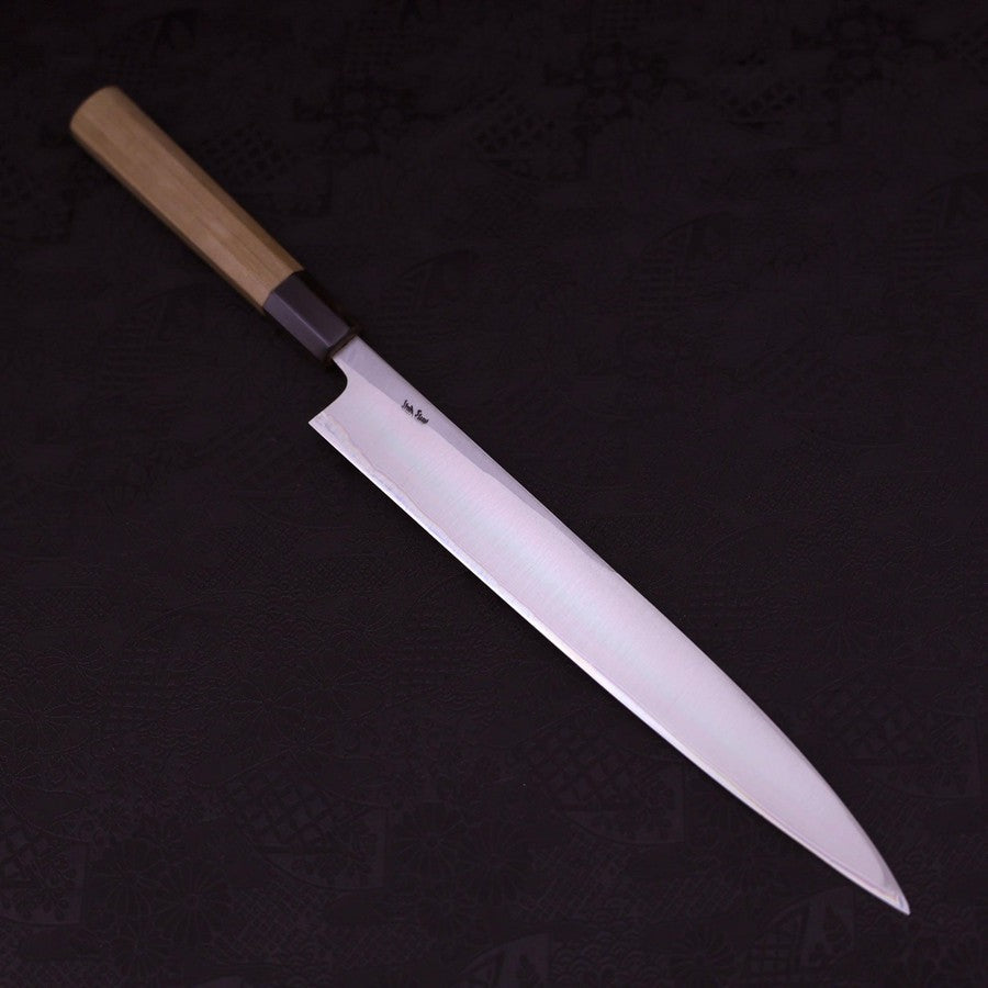 Yanagiba Left Hand White Steel #1 Buffalo Magnolia Handle 270mm