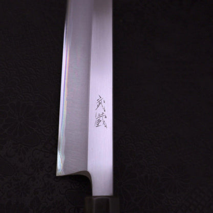 Yanagiba Left Hand White Steel #1 Buffalo Magnolia Handle 270mm