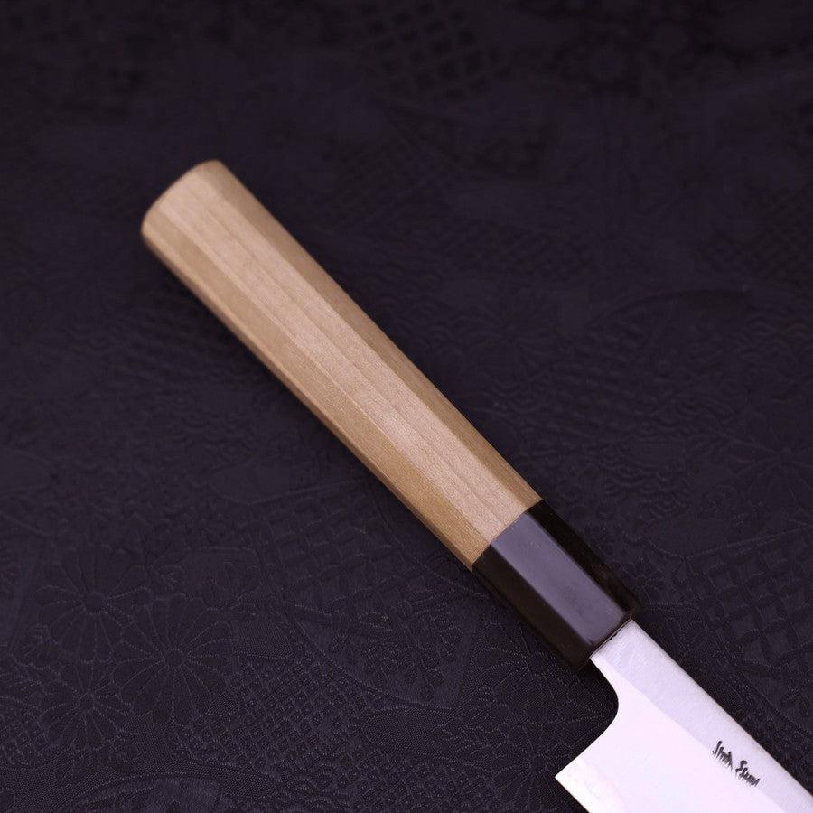 Yanagiba Left Hand White Steel #1 Buffalo Magnolia Handle 270mm