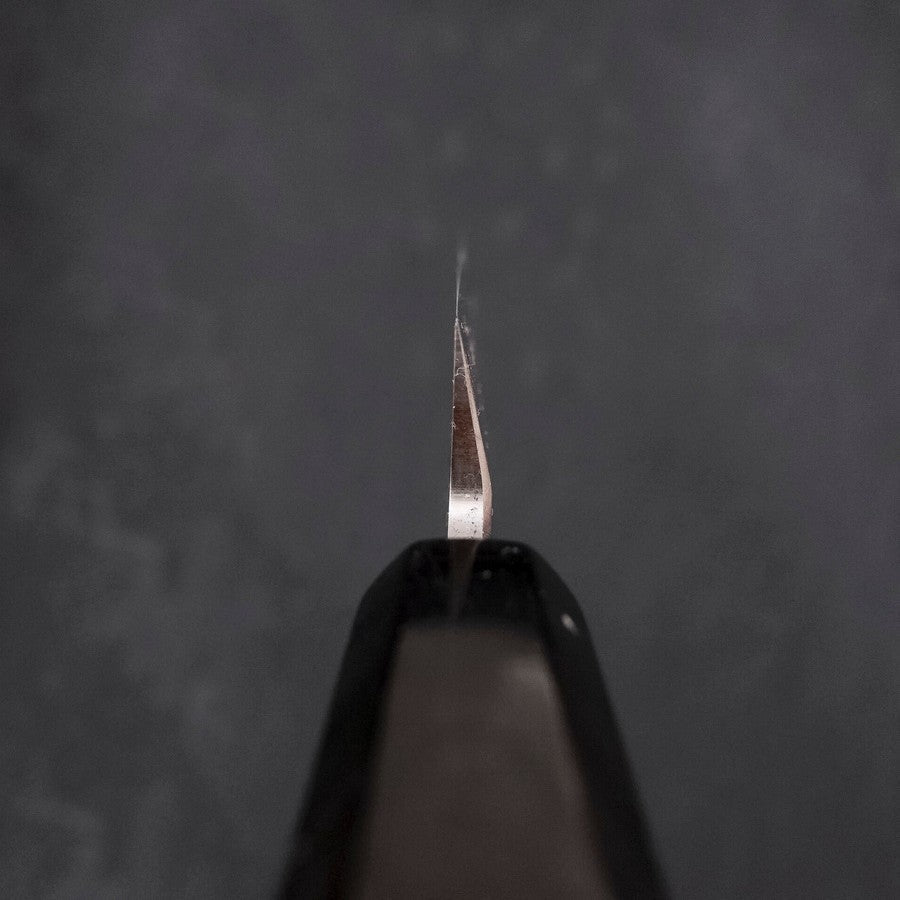 Yanagiba Left -Hand Silver Steel #3 Kasumi Buffalo Ebony Handle 210mm