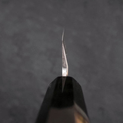 Yanagiba Left -Hand Silver Steel #3 Kasumi Buffalo Ebony Handle 240mm