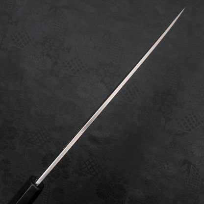 Yanagiba Left -Hand Silver Steel #3 Kasumi Buffalo Ebony Handle 240mm