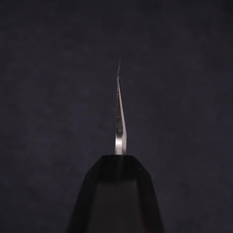 Yanagiba Left -Hand Silver Steel #3 Kasumi Buffalo Ebony Handle 300mm