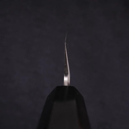 Yanagiba Left -Hand Silver Steel #3 Kasumi Buffalo Ebony Handle 300mm