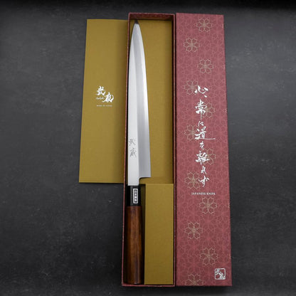 Yanagiba SK Steel Kasumi Rosewood Handle 270mm