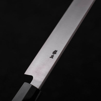 Yanagiba Silver Steel #3 Hon-Kasumi Buffalo Teak Handle 270mm