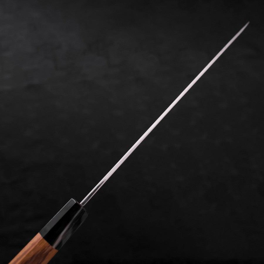 Yanagiba Silver Steel #3 Hon-Kasumi Buffalo Teak Handle 270mm