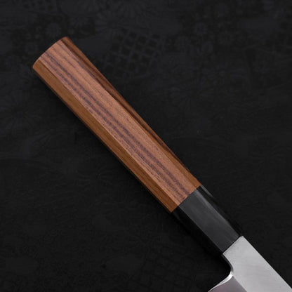 Yanagiba Silver Steel #3 Hon-Kasumi Buffalo Teak Handle 270mm