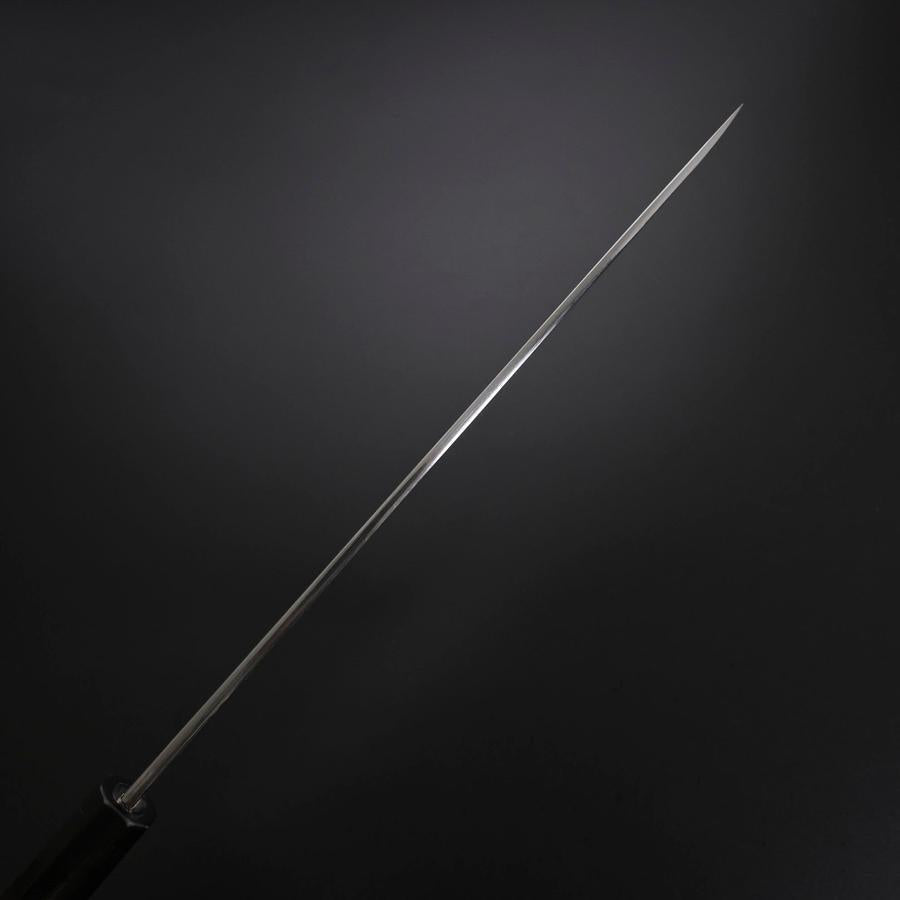 Yanagiba Silver Steel #3 Kasumi Buffalo Ebony Handle 270mm