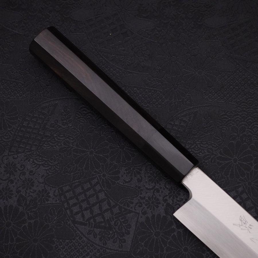 Yanagiba Silver Steel #3 Kasumi Buffalo Ebony Handle 270mm