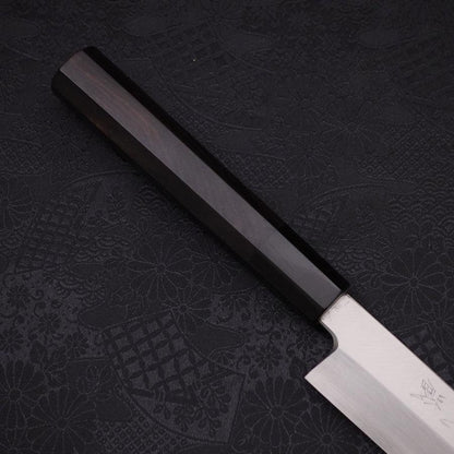 Yanagiba Silver Steel #3 Kasumi Buffalo Ebony Handle 270mm