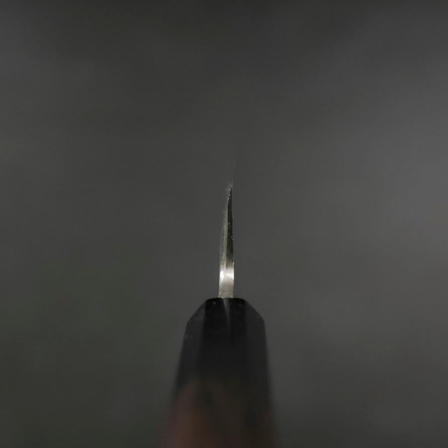 Yanagiba Silver Steel #3 Kasumi Buffalo Ebony Handle 300mm