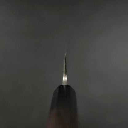 Yanagiba Silver Steel #3 Kasumi Buffalo Ebony Handle 300mm