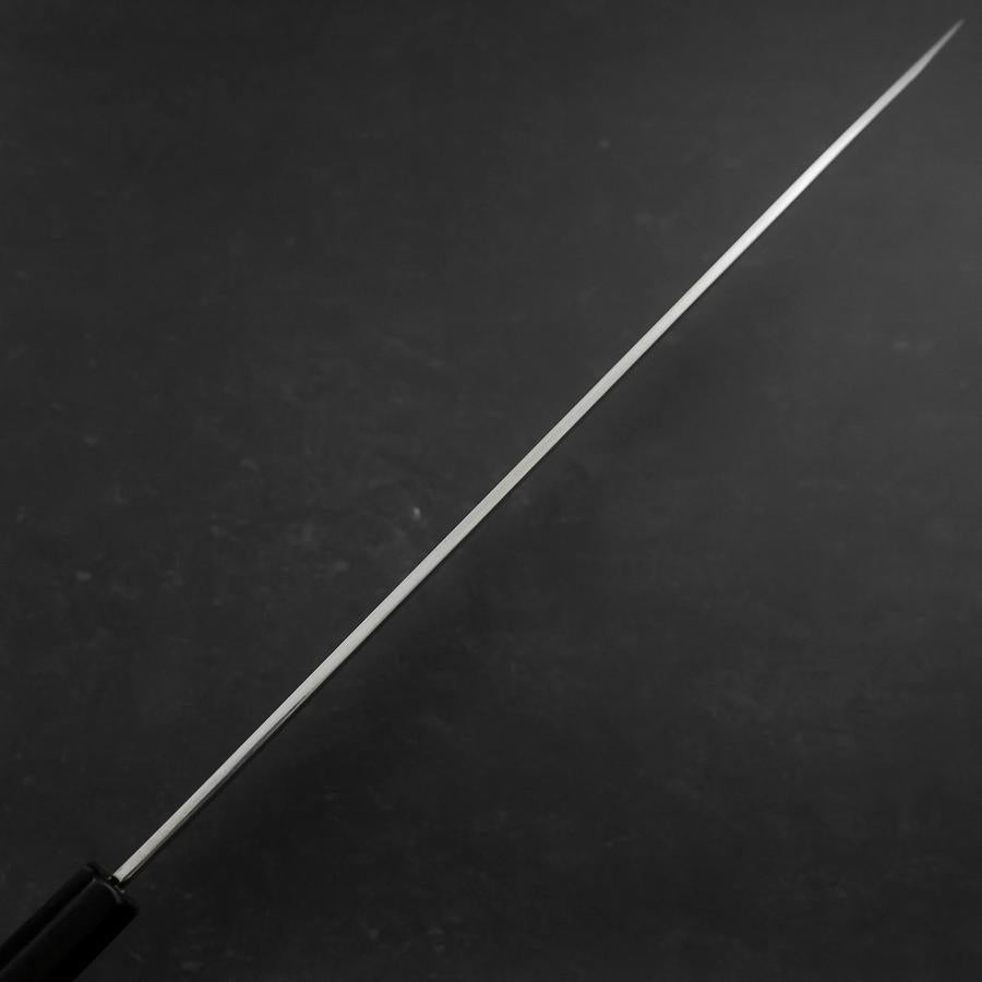 Yanagiba Silver Steel #3 Kasumi Buffalo Ebony Handle 300mm