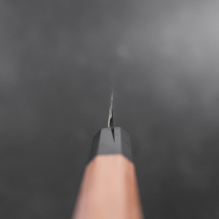 Yanagiba Silver Steel #3 Kasumi Buffalo Teak Handle 200mm