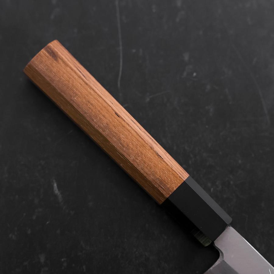 Yanagiba Silver Steel #3 Kasumi Buffalo Teak Handle 200mm