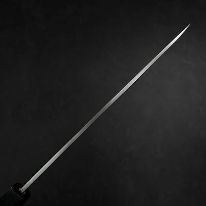 Yanagiba Silver Steel #3 Kasumi Dark Blue Urushi Handle 200mm