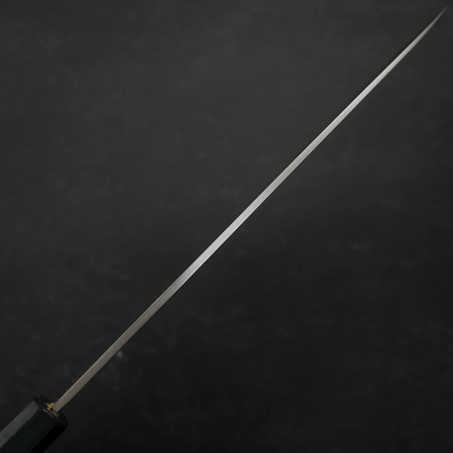 Yanagiba Silver Steel #3 Kasumi Dark Blue Urushi Handle 240mm