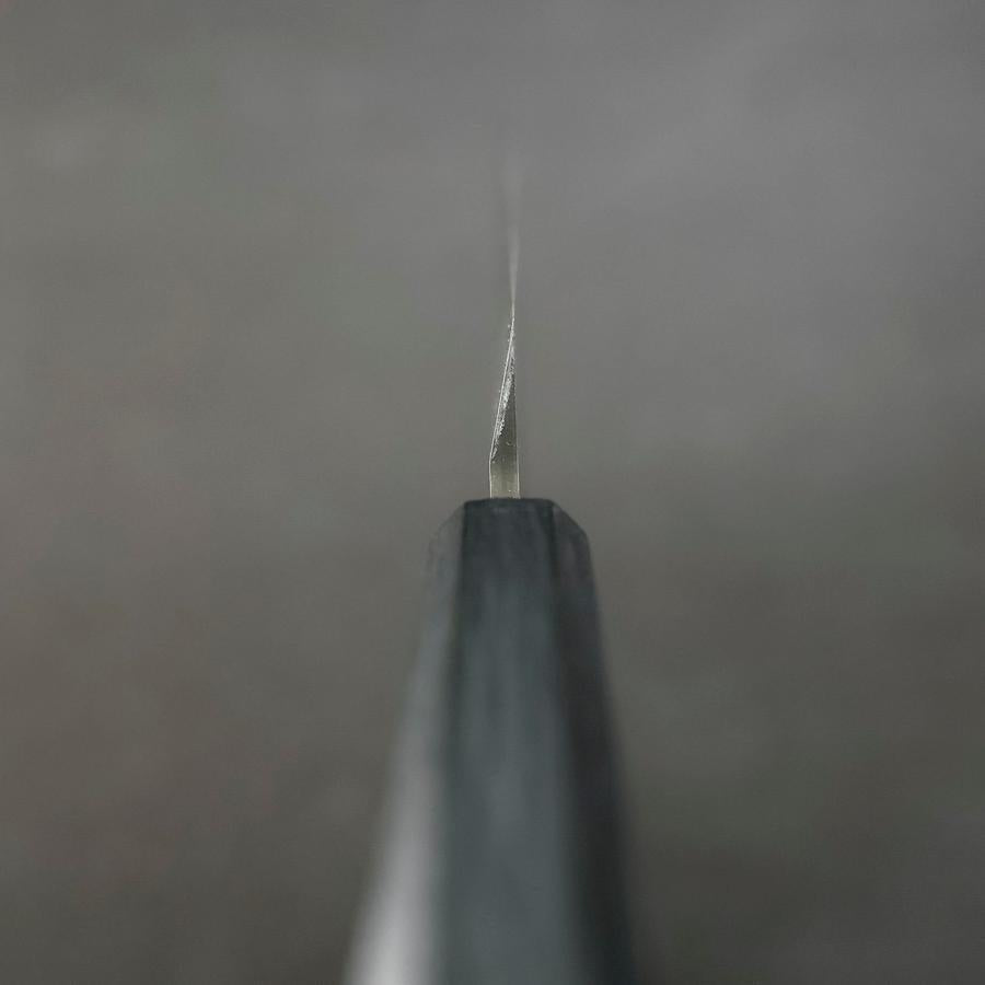 Yanagiba Silver Steel #3 Kasumi Dark Blue Urushi Handle 240mm