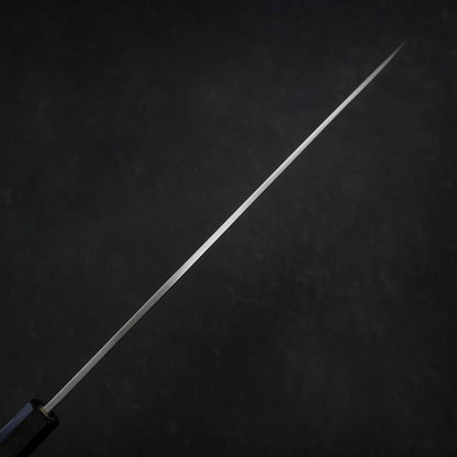 Yanagiba Silver Steel #3 Kasumi Dark Blue Urushi Handle 260mm