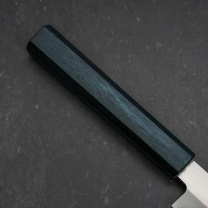 Yanagiba Silver Steel #3 Kasumi Dark Blue Urushi Handle 260mm