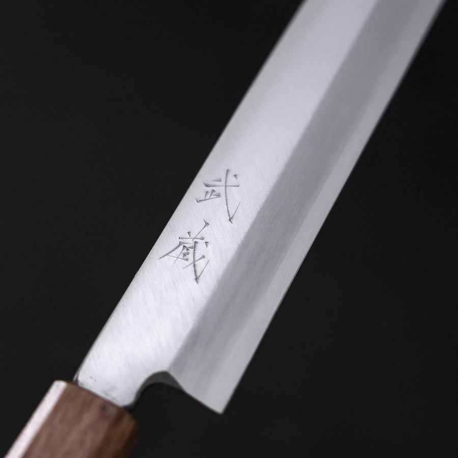 Yanagiba Silver Steel #3 Kasumi Yaki Urushi Handle 260mm