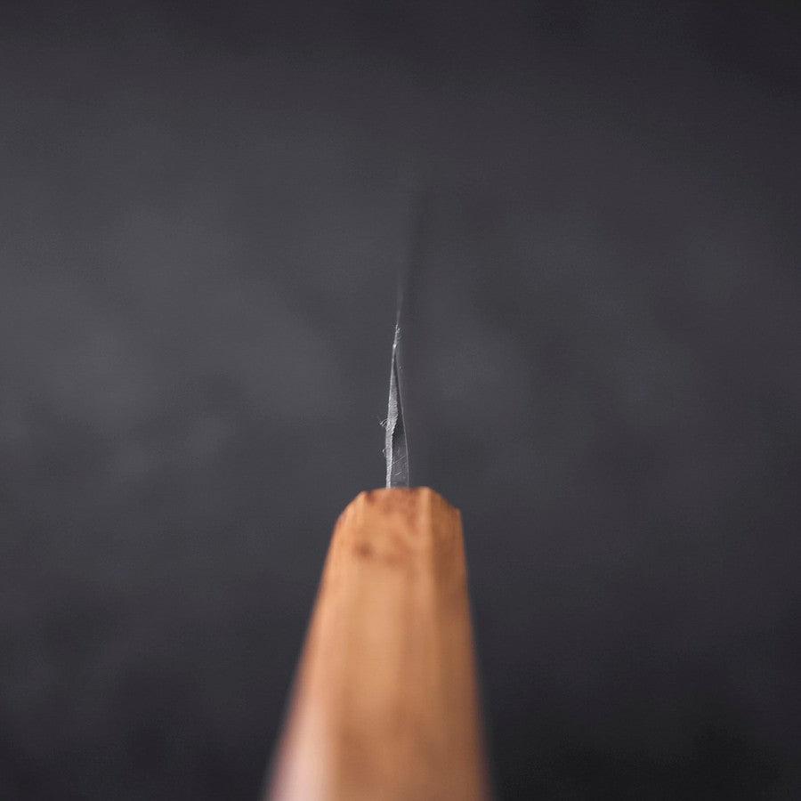 Yanagiba Silver Steel #3 Kasumi Yaki Urushi Handle 260mm