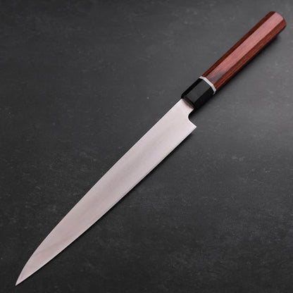 Yanagiba VG-10 Damascus Cherry Handle 240mm with Sheath