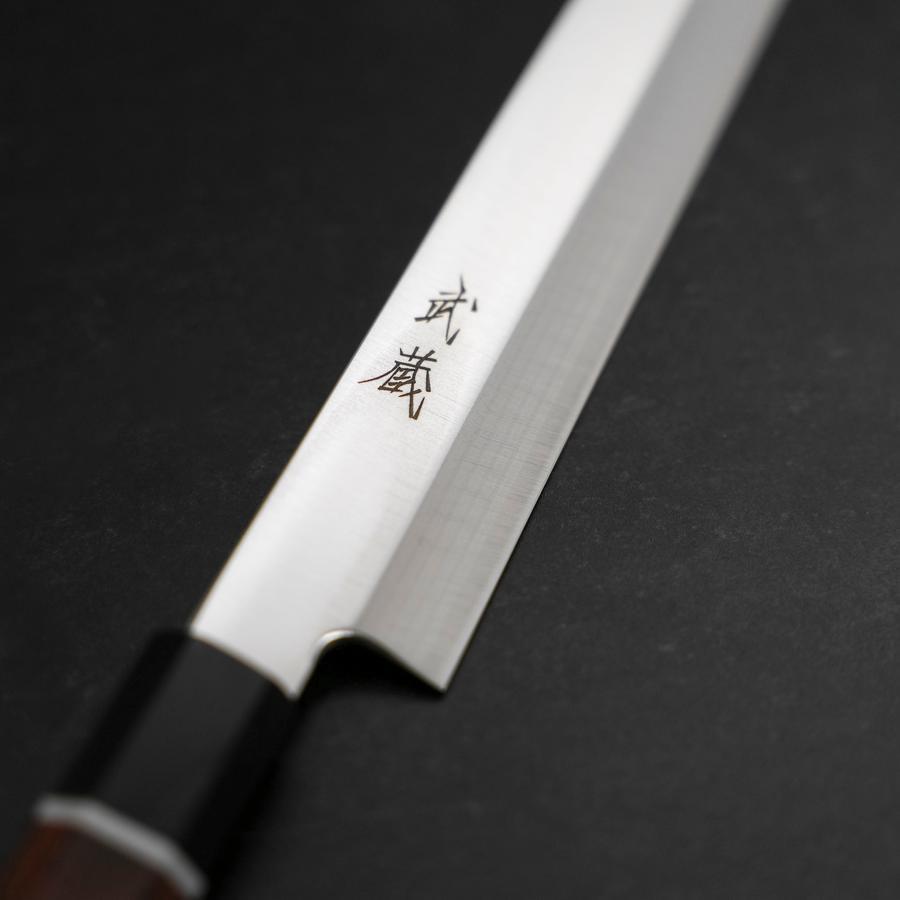 Yanagiba VG-10 Damascus Cherry Handle 270mm with Sheath