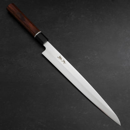 Yanagiba VG-10 Damascus Cherry Handle 270mm with Sheath