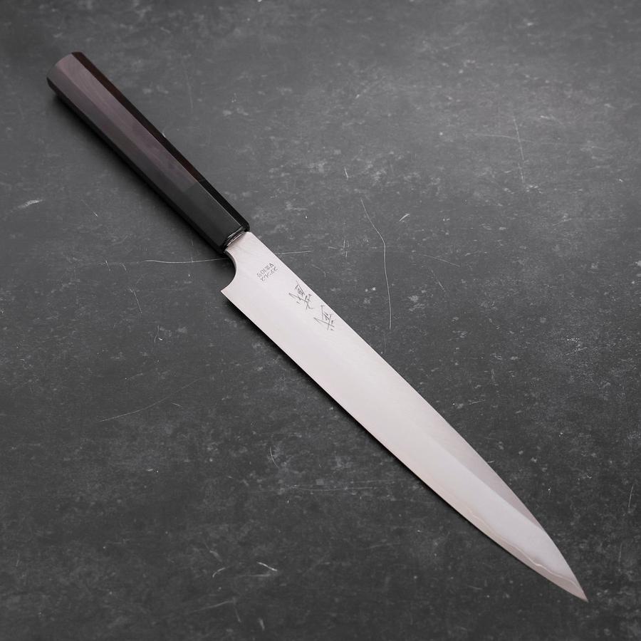 Yanagiba VG-10 Kasumi Buffalo Ebony Handle 240mm