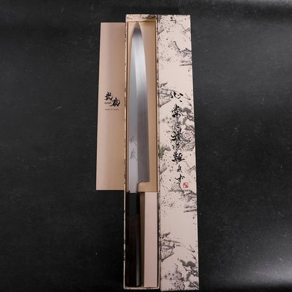 Yanagiba VG-10 Mirror Buffalo Ebony Handle 300mm