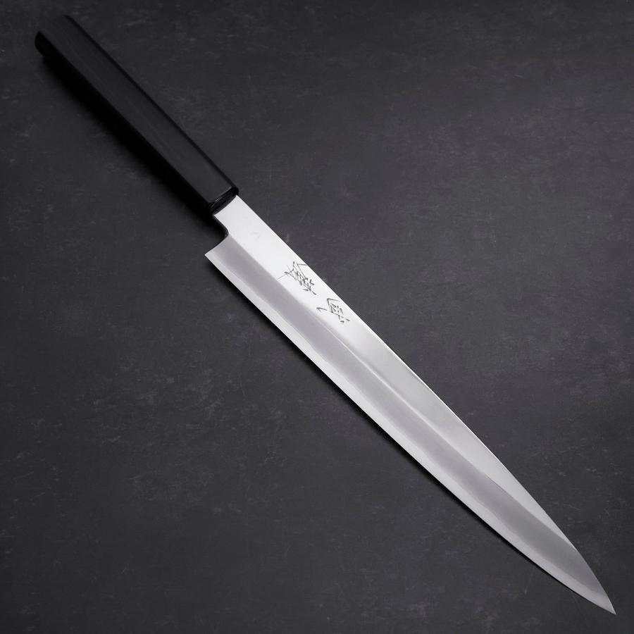 Yanagiba VG-10 Mirror Kasumi Shitan Ebony Handle 270mm