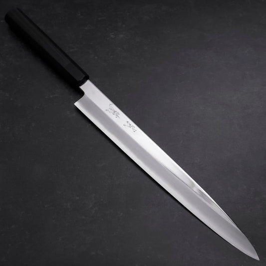 Yanagiba VG-10 Mirror Kasumi Shitan Ebony Handle 300mm