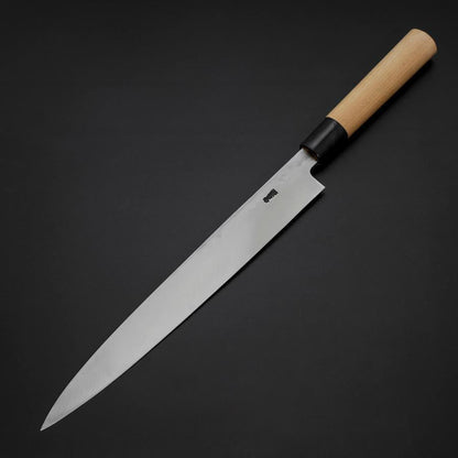 Yanagiba White Steel #2 Kasumi Buffalo Magnolia Handle 270mm