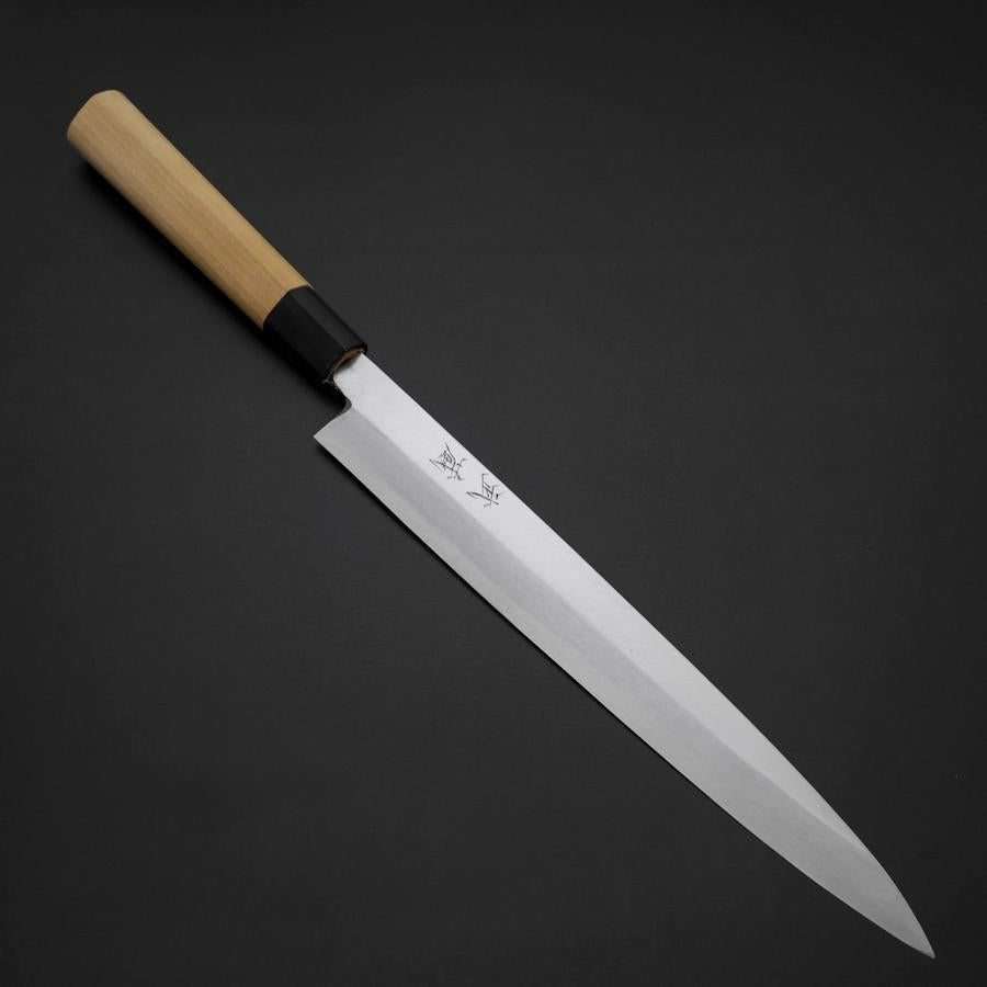 Yanagiba White Steel #2 Kasumi Buffalo Magnolia Handle 270mm