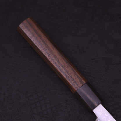 Yanagiba White Steel #1 Damascus Shitan Handle 330mm